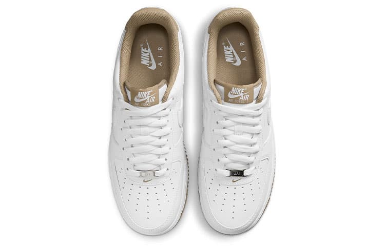 Кроссовки Nike Air Force 1 Low '07 White Khaki — фото 4