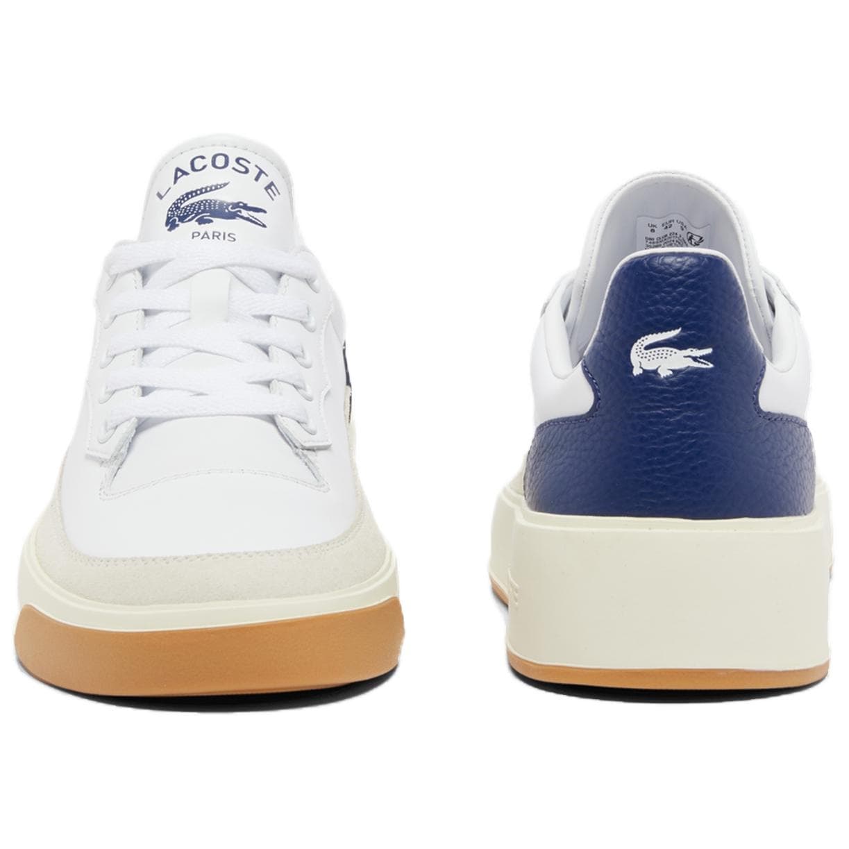 Кроссовки LACOSTE G80 Club Low Top Скейтборд Кроссовки Мужские Белый Синий - изображение 4