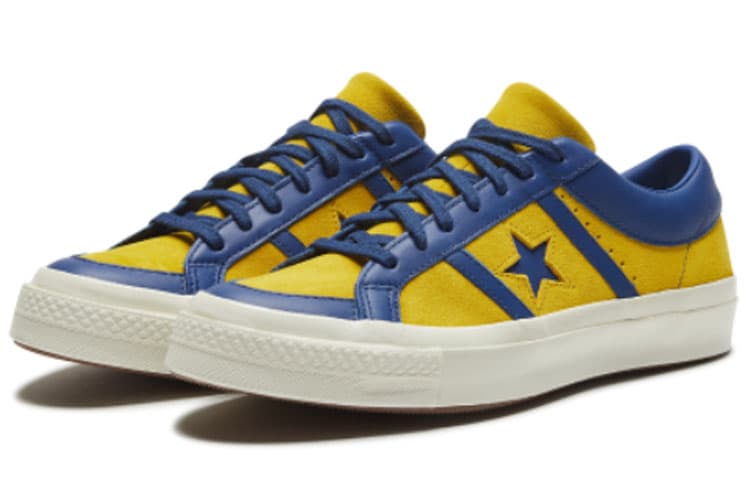 Кроссовки Converse One Star Academy Yellow Blue - изображение 3