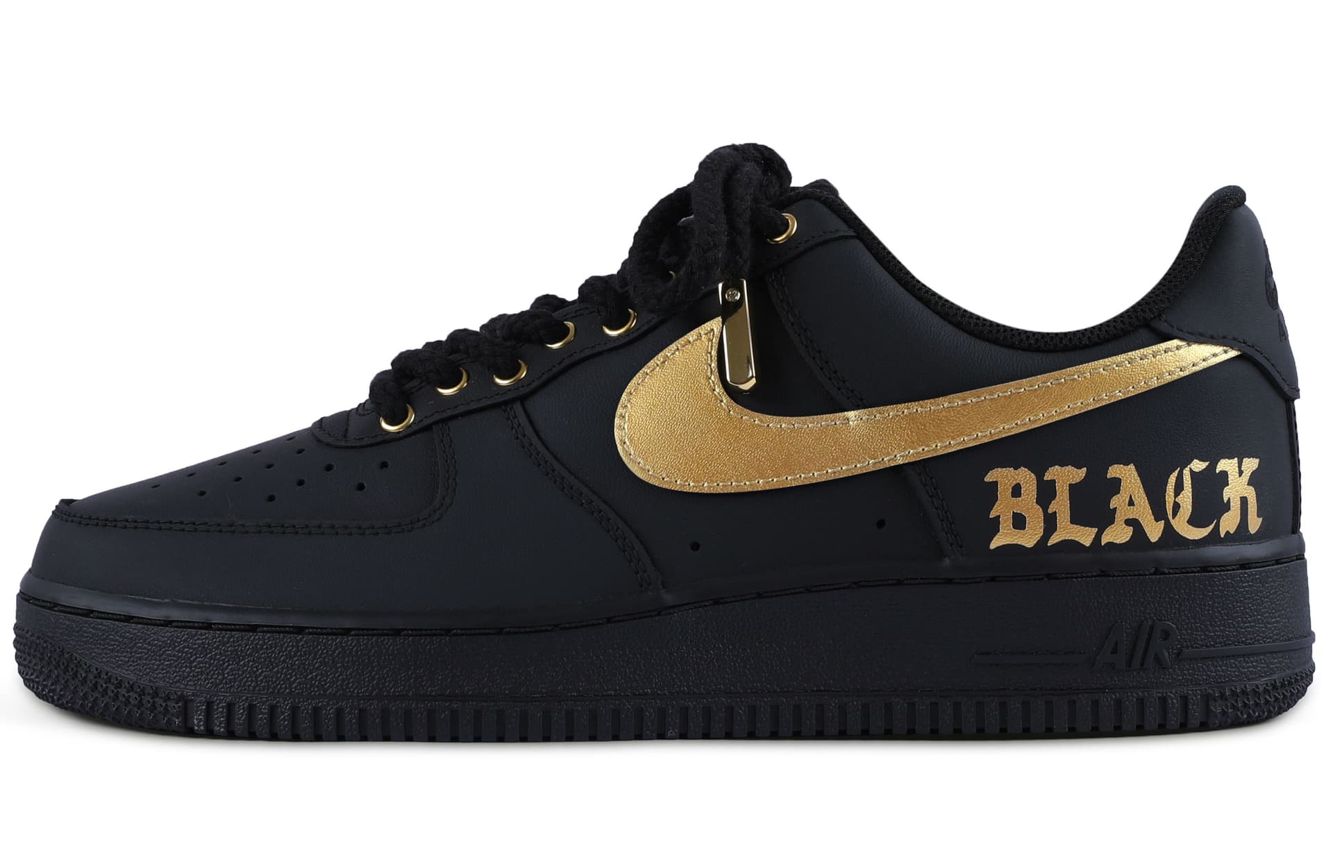 Кроссовки Nike Air Force 1 '07 Black Warrior - изображение 2