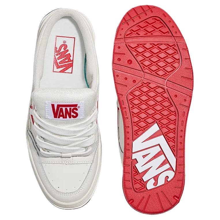 Кроссовки Vans UPLAND Low Топ Скейтборд Кроссовки Женские Белый Красный - изображение 4