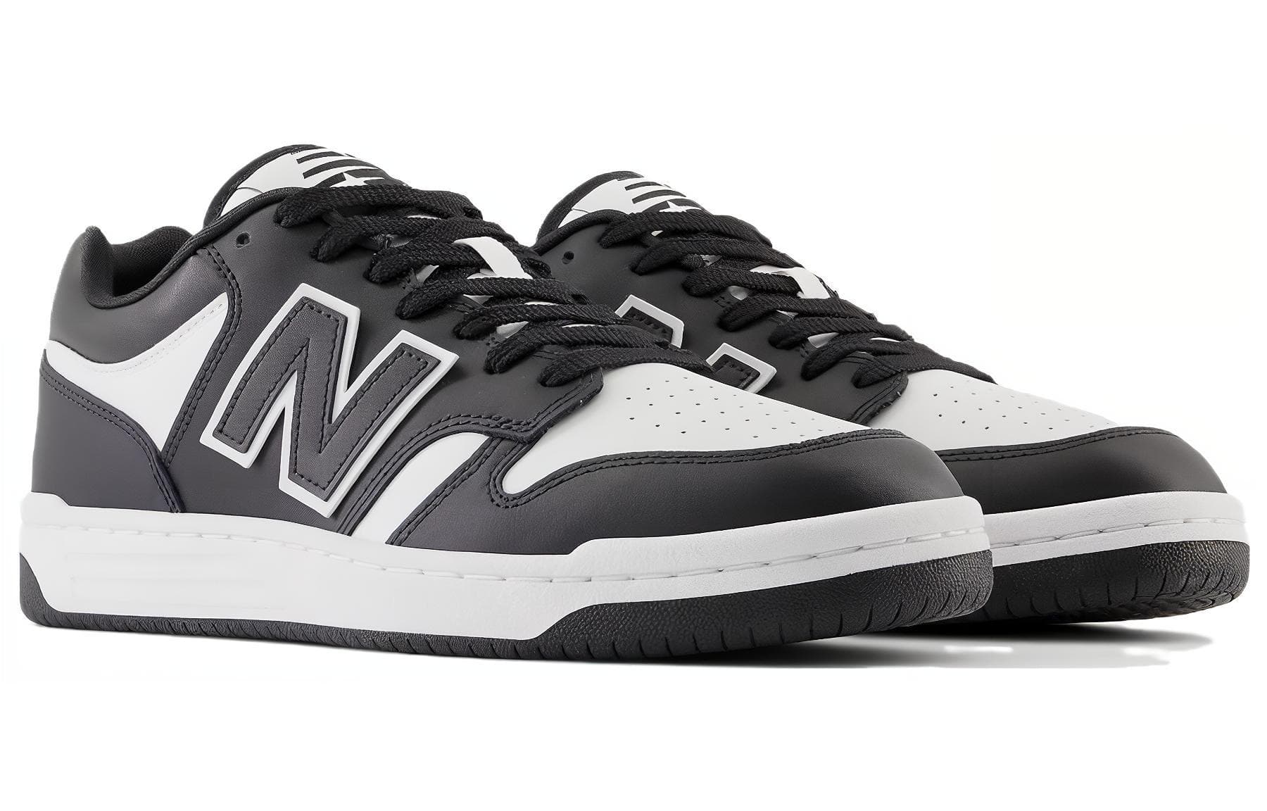 Кроссовки New Balance 480 Black White - изображение 3