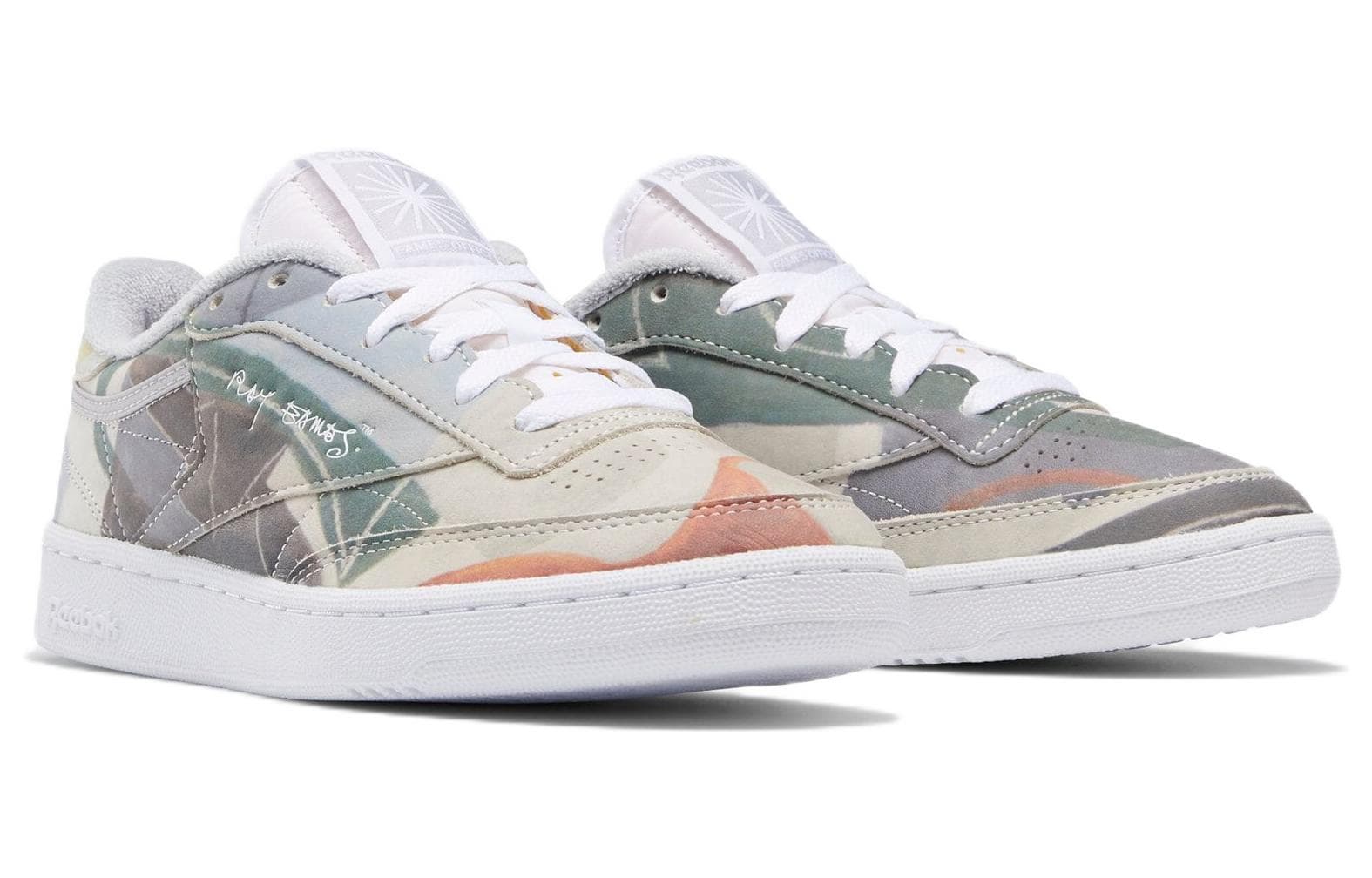Кроссовки Eames x Reebok Club C 85 Mist Grey - изображение 3