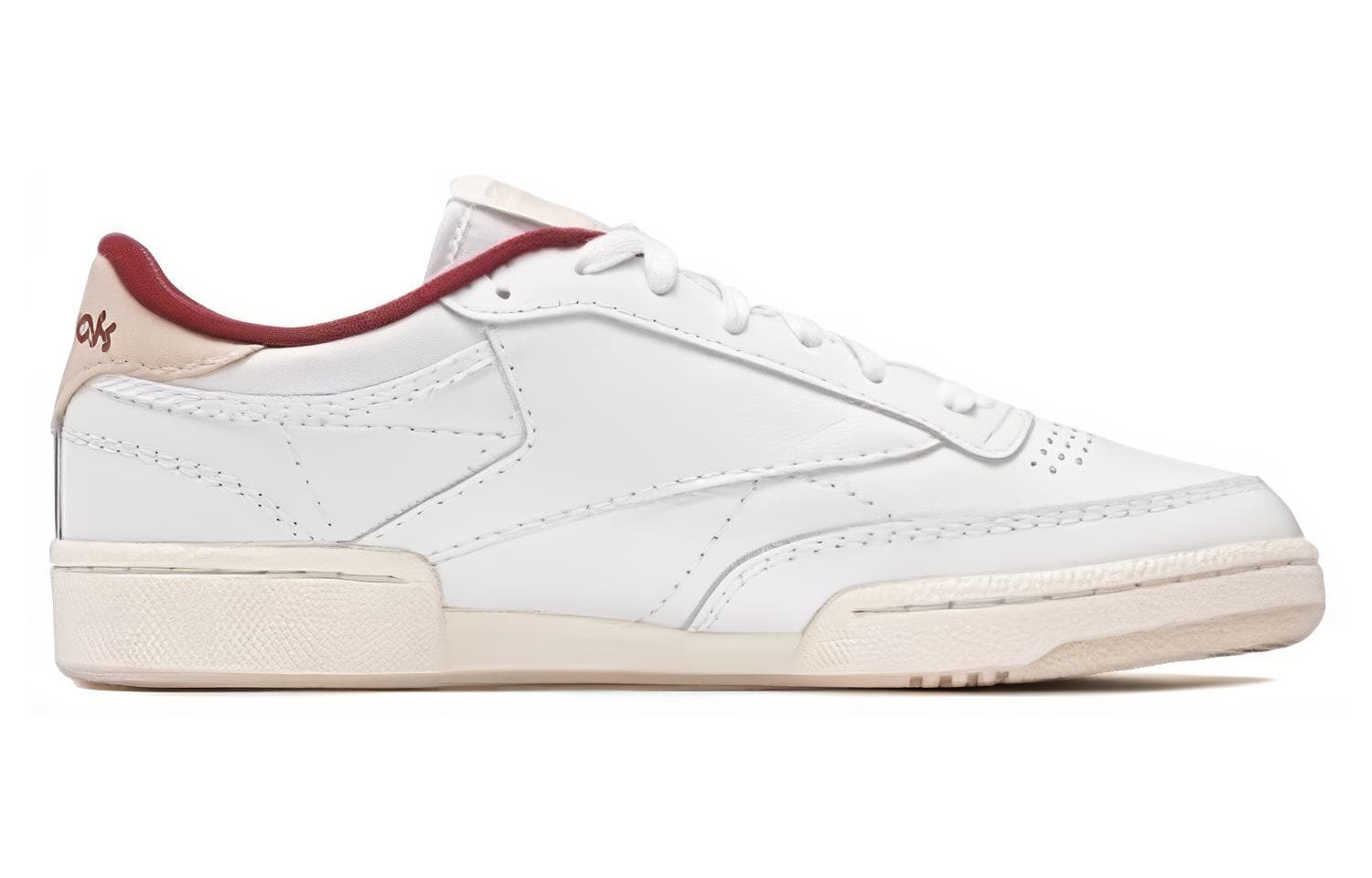 Кроссовки Reebok Club C 85 White Red - изображение 2