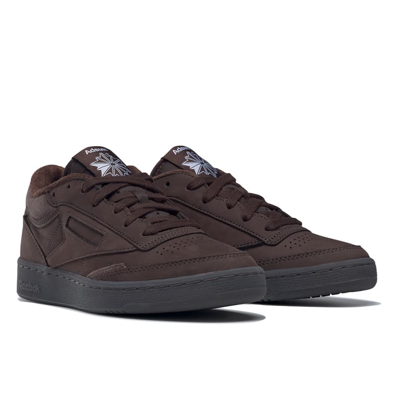 Кроссовки Adsum x Reebok Club C Mid II Brown - изображение 3