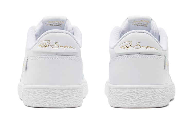 Кроссовки PUMA Ralph Sampson Mc Clean White Gold - изображение 5