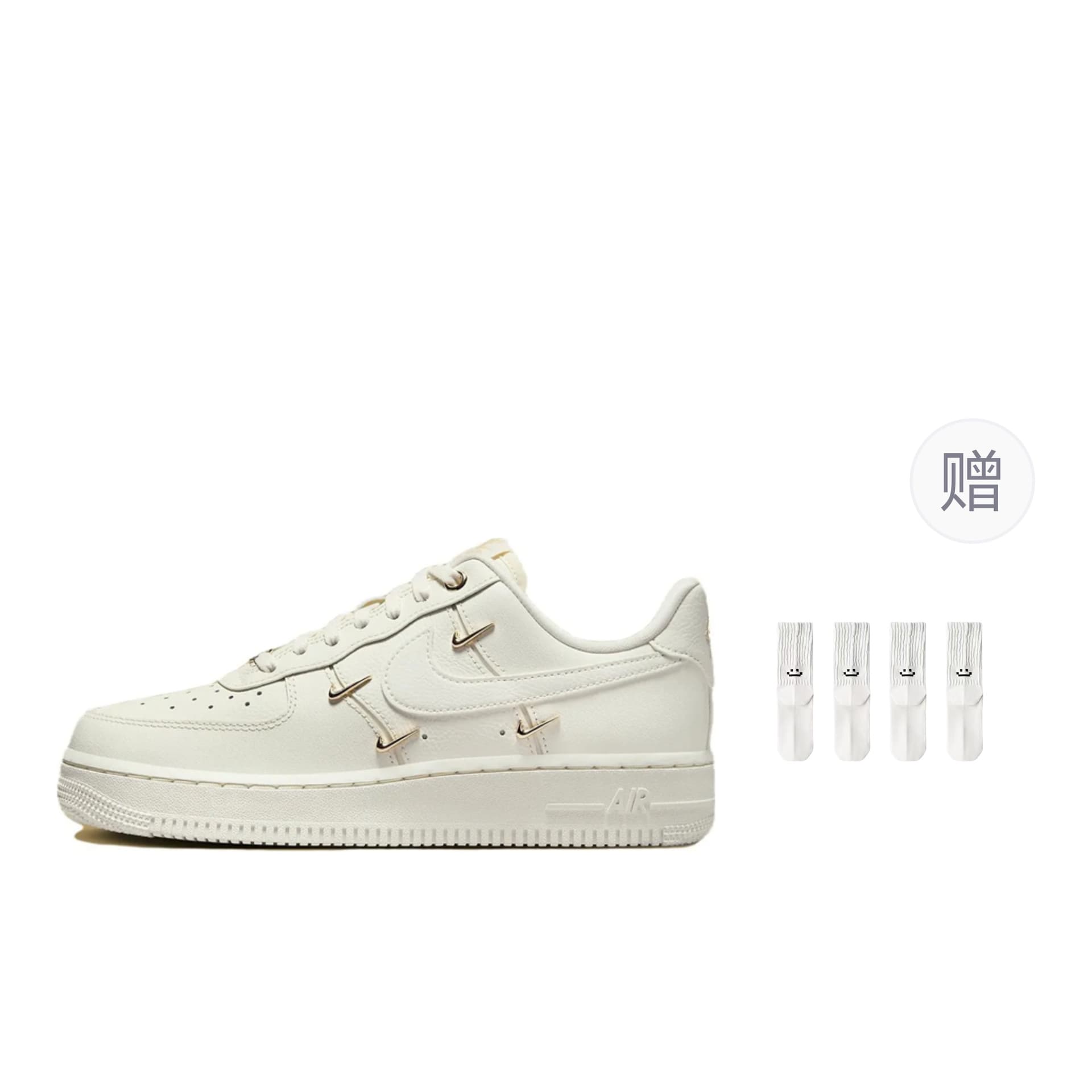 Кроссовки Nike Air Force 1 Low Mini Gold - изображение 7