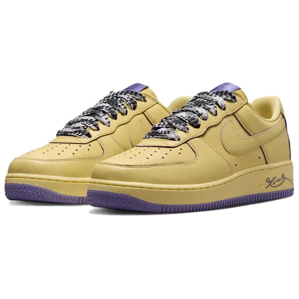 Кроссовки Nike Air Force 1 Kobe Bryant Yellow - изображение 3