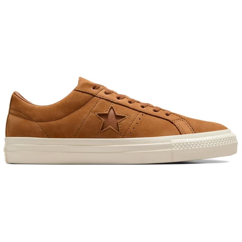 Кроссовки Converse x Cons One Star Pro Nubuck Стильные и минималистичные противоскользящие и водонепроницаемые лоу-топы унисекс коричневый - изображение 2