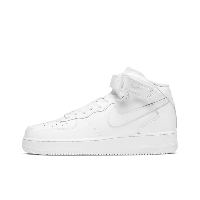 Кроссовки Nike Air Force 1 '07 Mid Black White - изображение 6