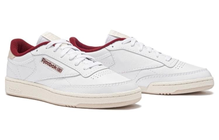 Кроссовки Reebok Club C 85 White Red - изображение 3