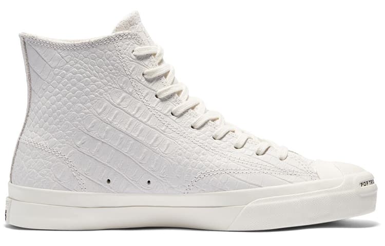 Кроссовки Pop Trading Company x Converse Jack Purcell High White - изображение 2