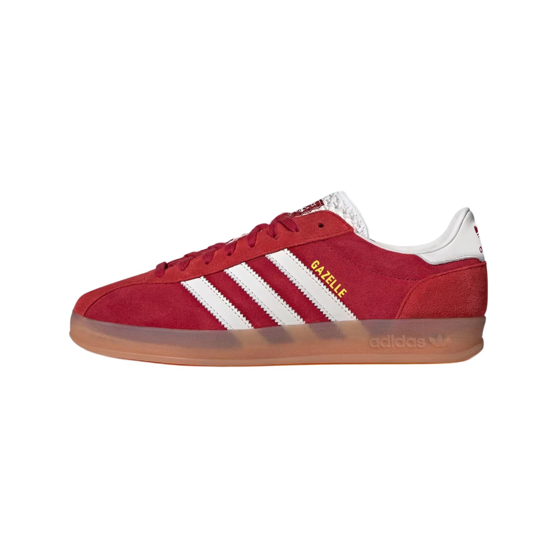Кроссовки Adidas Originals GAZELLE INDOOR Низкие Скейтборд Обувь Мужская Красная - изображение 1