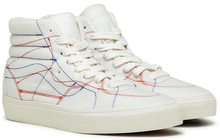 Кроссовки Taka Hayashi x Vans SK8 LX White - изображение 3