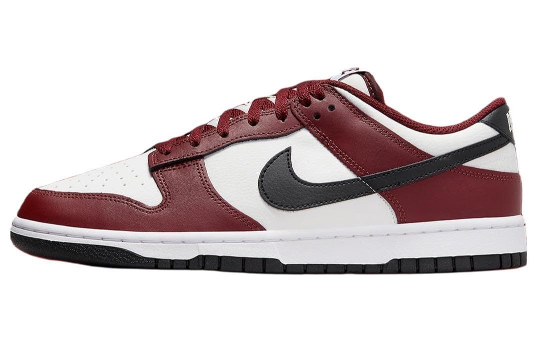 Кроссовки Nike Dunk Low White Red Black