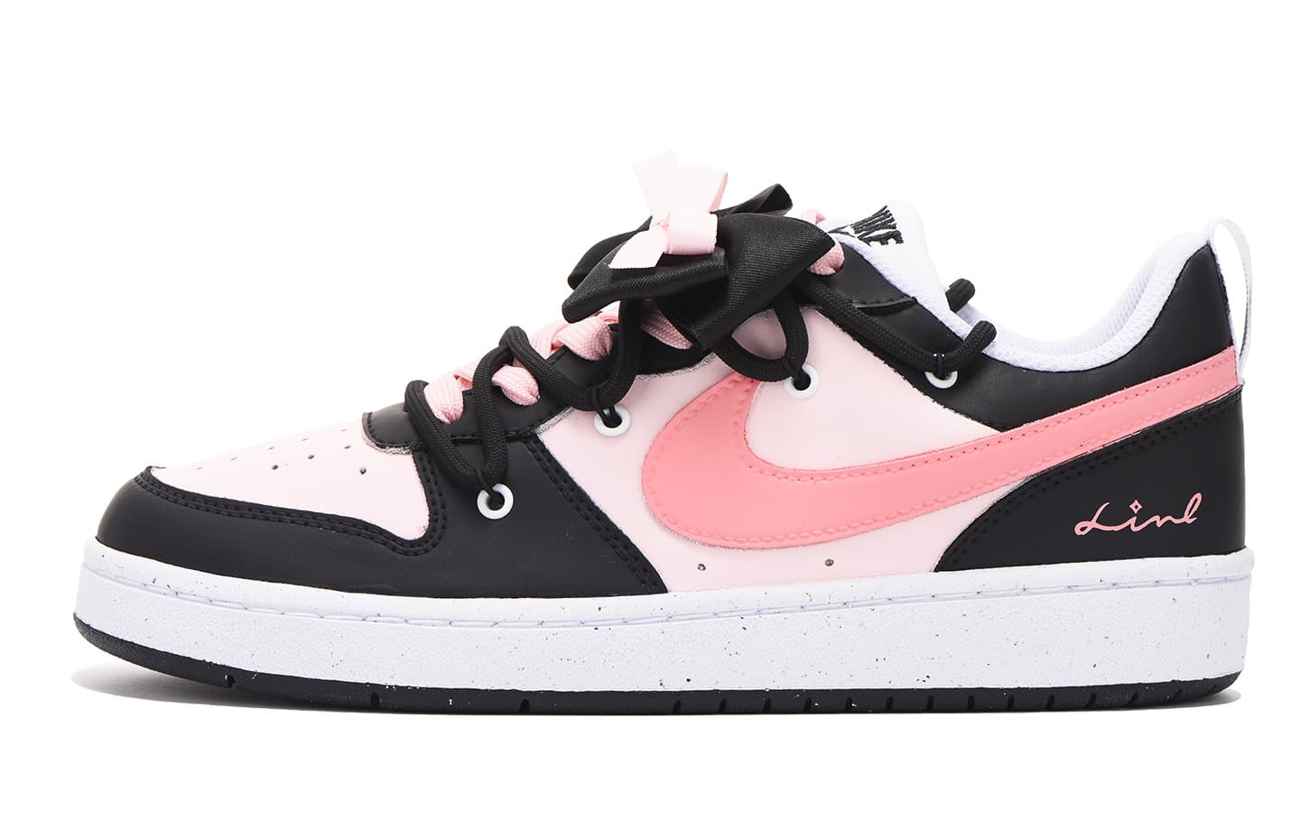 Кроссовки Nike Court Borough GS Black Pink - изображение 2