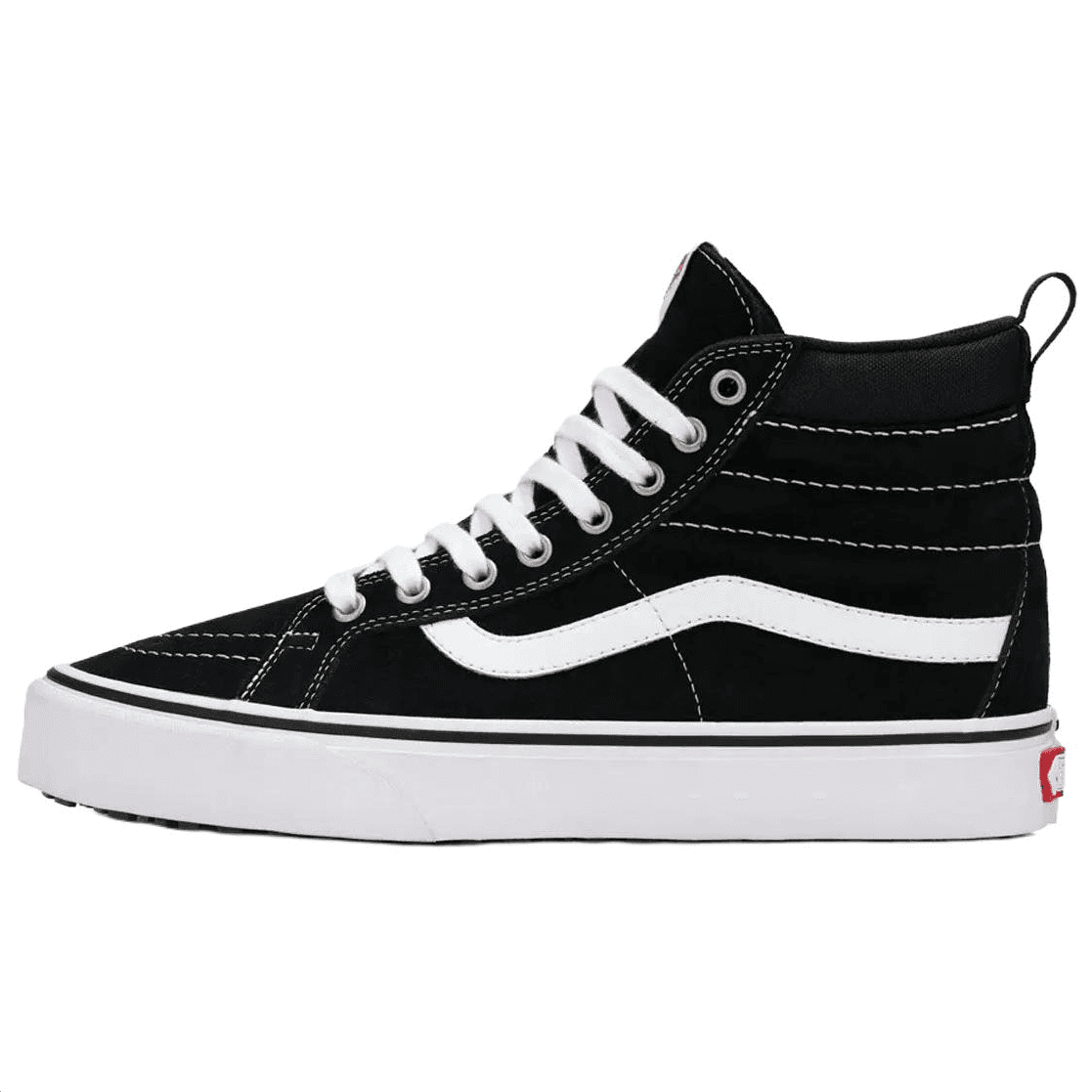 Кроссовки Vans Mte SK8 HI Водонепроницаемая и Дышащая Высокая Скейтборд Обувь Унисекс Черно-Белая - изображение 1