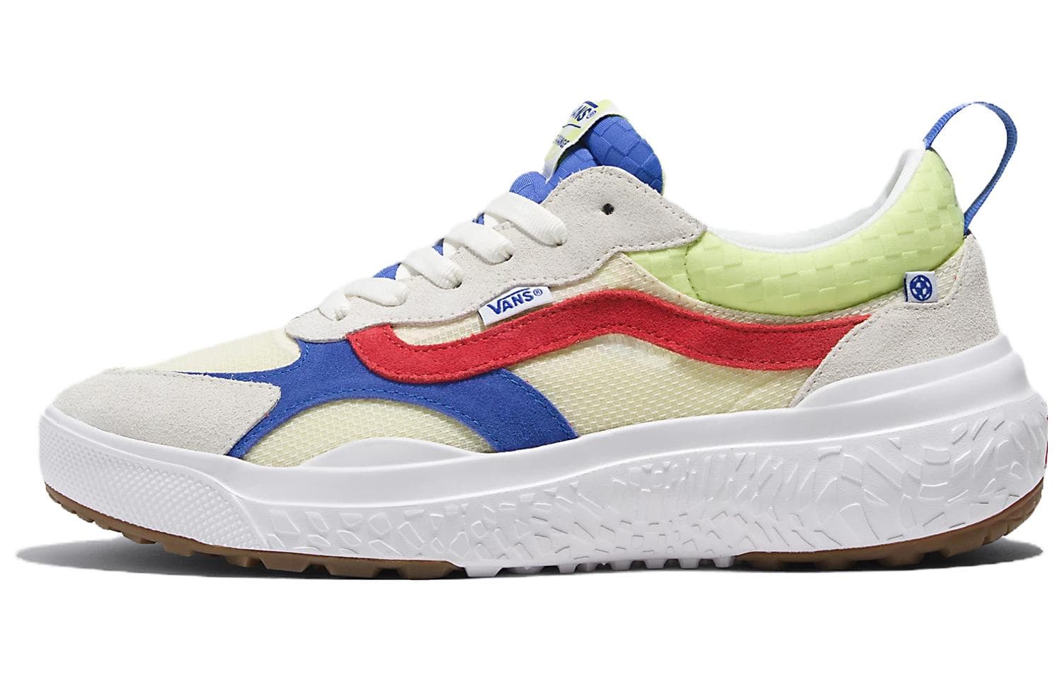 Кроссовки Vans MTE ULTRARANGE NEO VR3 Низкие Кроссовки для скейтбординга Унисекс Бежевый Синий Красный - изображение 1
