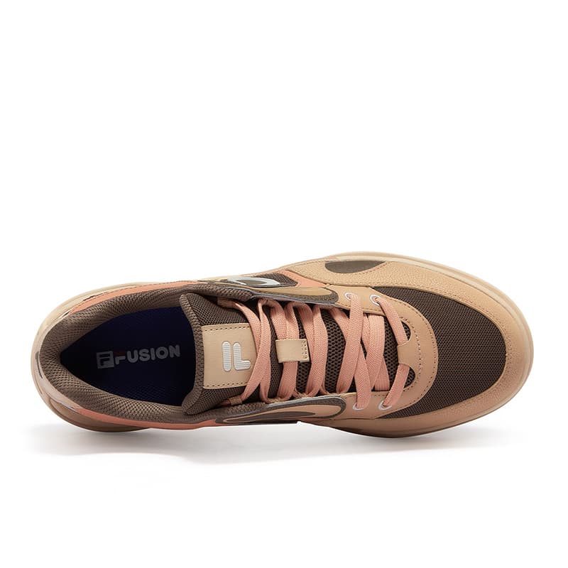 Кроссовки FILA FUSION 50 50 Низкий Топ Скейтборд Обувь Мужская Шоколадный Коричневый Цвет Коричневый - изображение 3