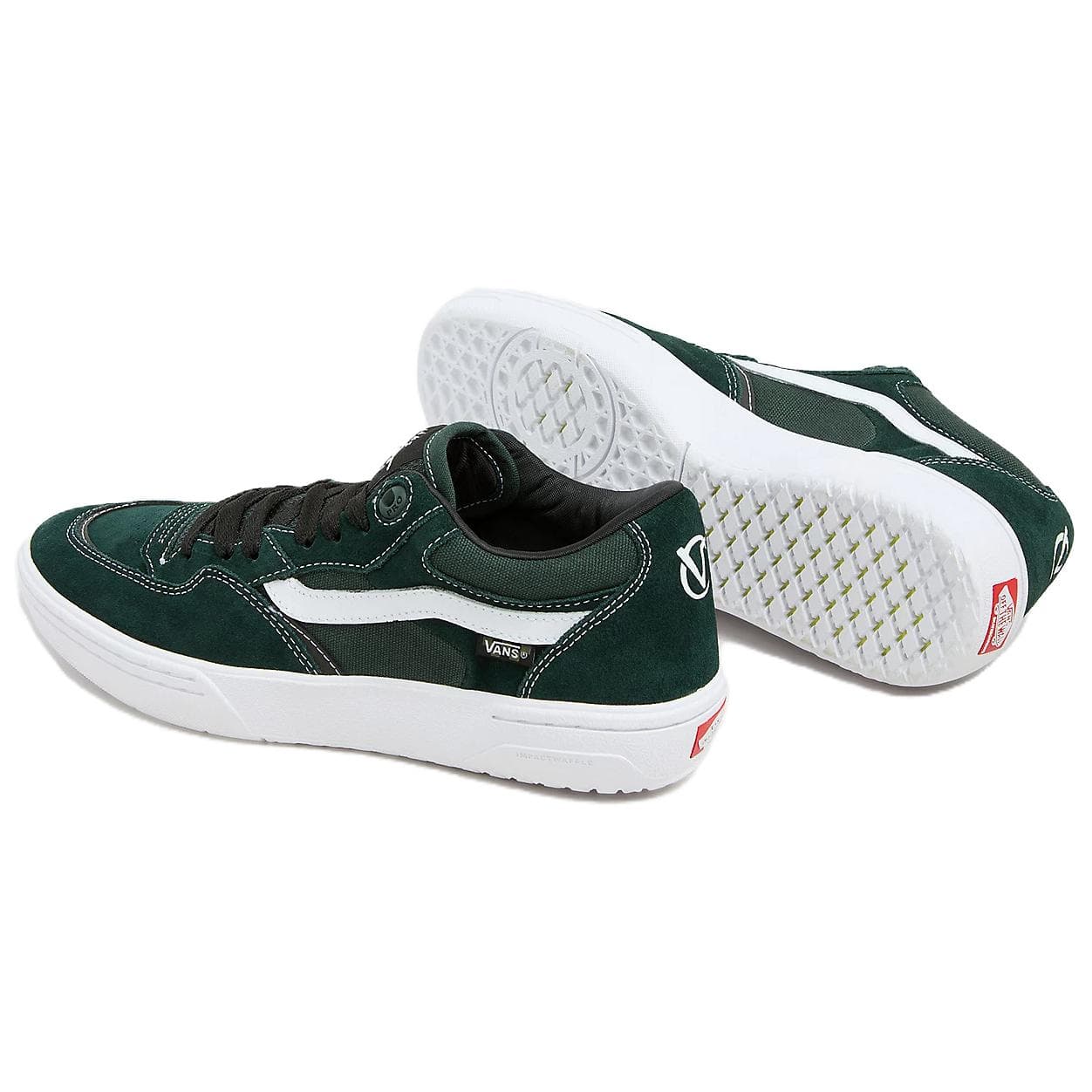 Кроссовки Vans Rowan 2 Устойчивые к истиранию низкие кроссовки для скейтбординга женские зеленые - изображение 3