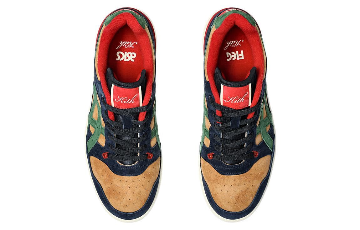 Кроссовки Asics EX89 Blue Brown Green - изображение 5