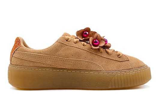 Кроссовки PUMA Platform Flower Tassel - изображение 2