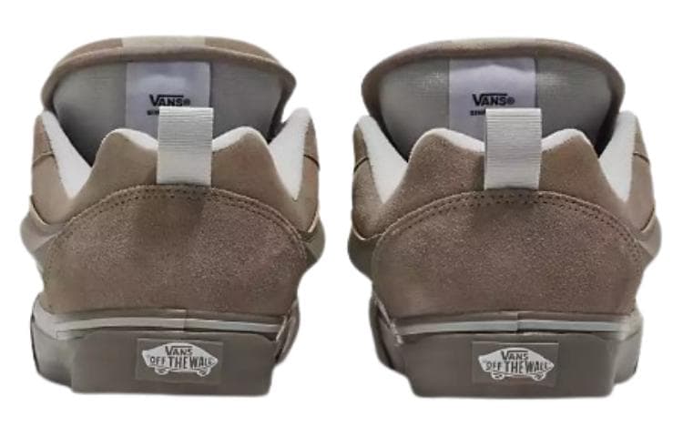 Кроссовки Vans Knu Skool Brown - изображение 3