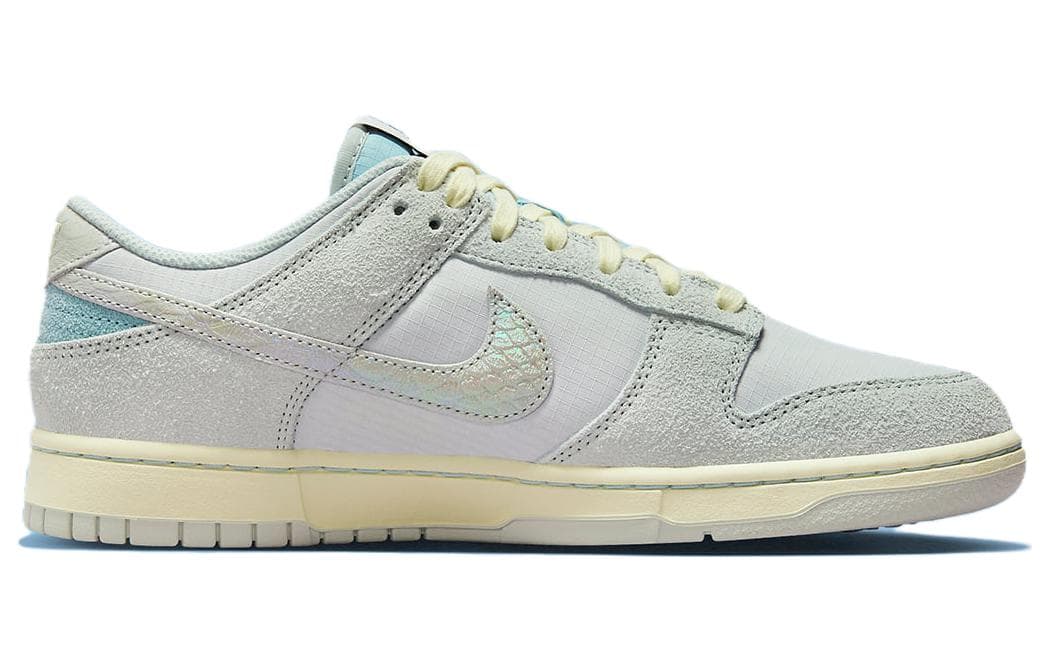 Кроссовки Nike Dunk Low "Gone Fishing" Light Silver Ocean Bliss — фото 2