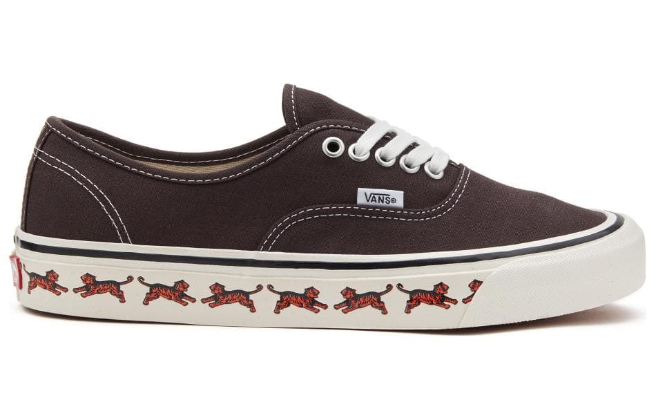 Кроссовки Vans Authentic 44 DX Jungle Sidewall Brown - изображение 2