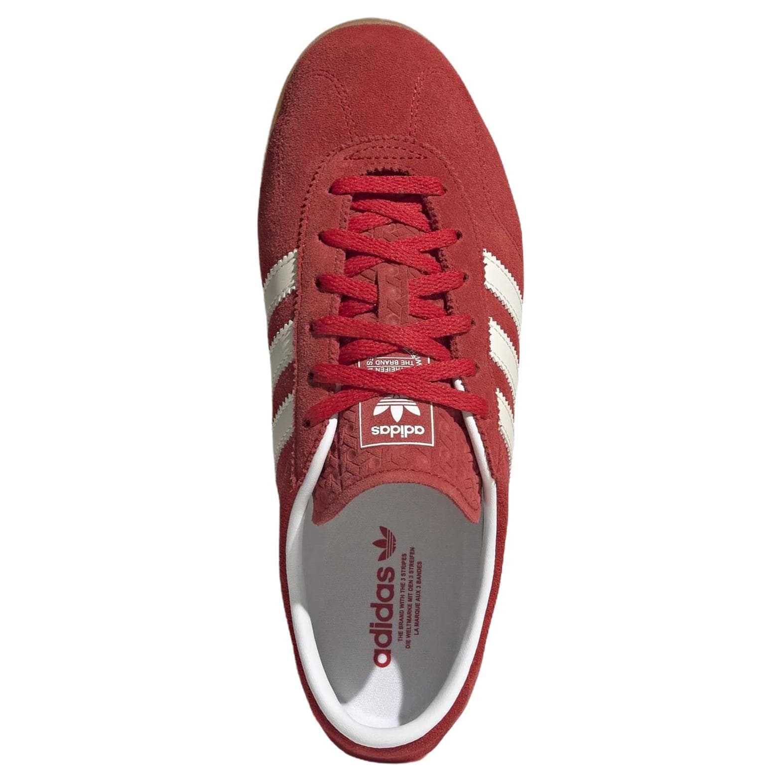 Кроссовки Adidas Originals Gazelle Low Топ Скейтборд Обувь Женские Красный - изображение 5