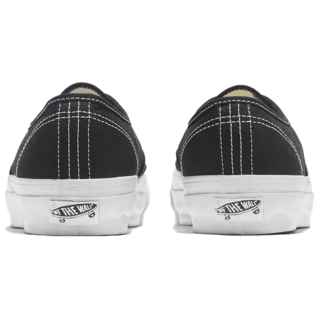 Кроссовки Vans Lx Authentic Reissue 44 Цвет холста Low Топ Скейтборд Обувь Унисекс Черный белый - изображение 3