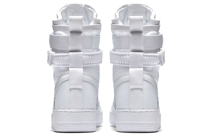 Кроссовки Nike Air Force 1 SF Triple White — фото 5