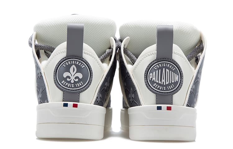 Кроссовки Palladium Low Top Sneakers Grey/White - изображение 5