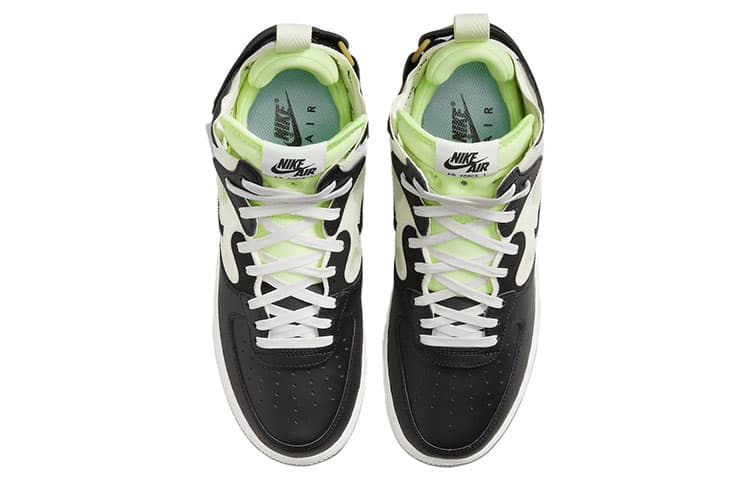 Кроссовки Nike Air Force 1 React "Black Neon" - изображение 4