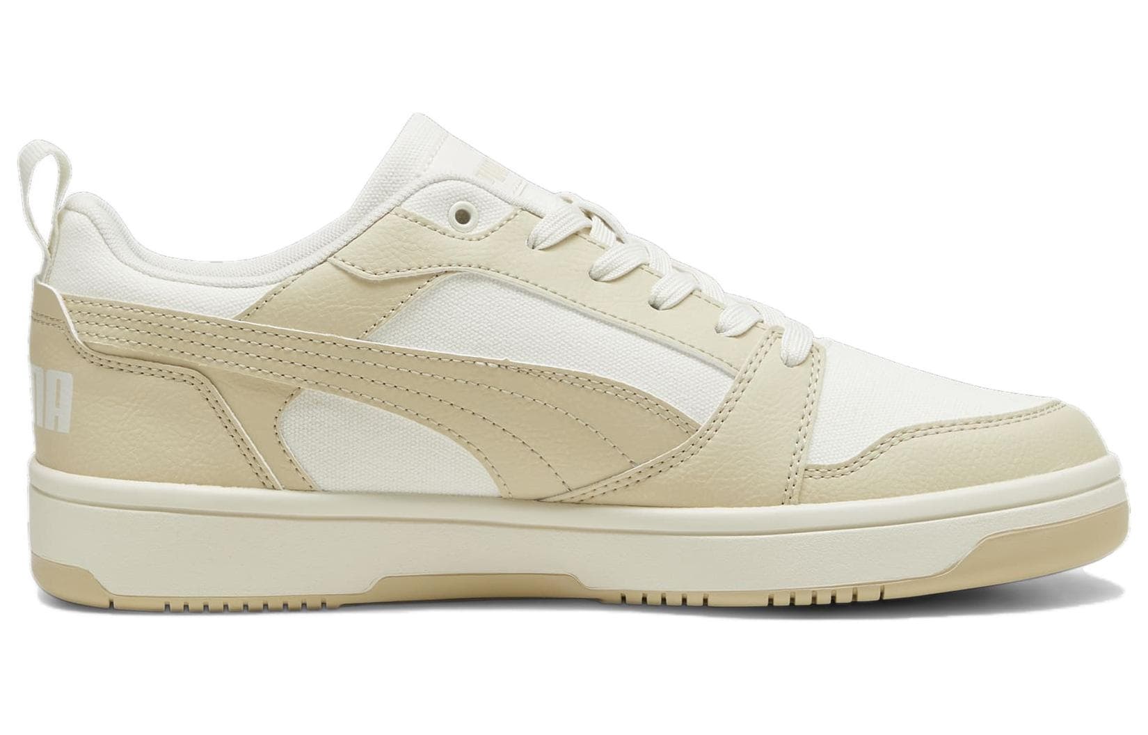 Кроссовки PUMA Rebound v6 Low CV White Beige - изображение 2