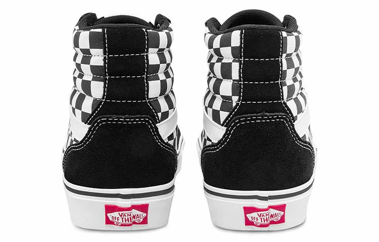 Кроссовки Vans Filmore Hi Black White - изображение 5