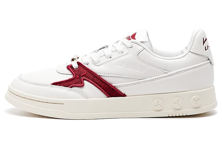 Кроссовки LI-NING 1990 White Red - изображение 1