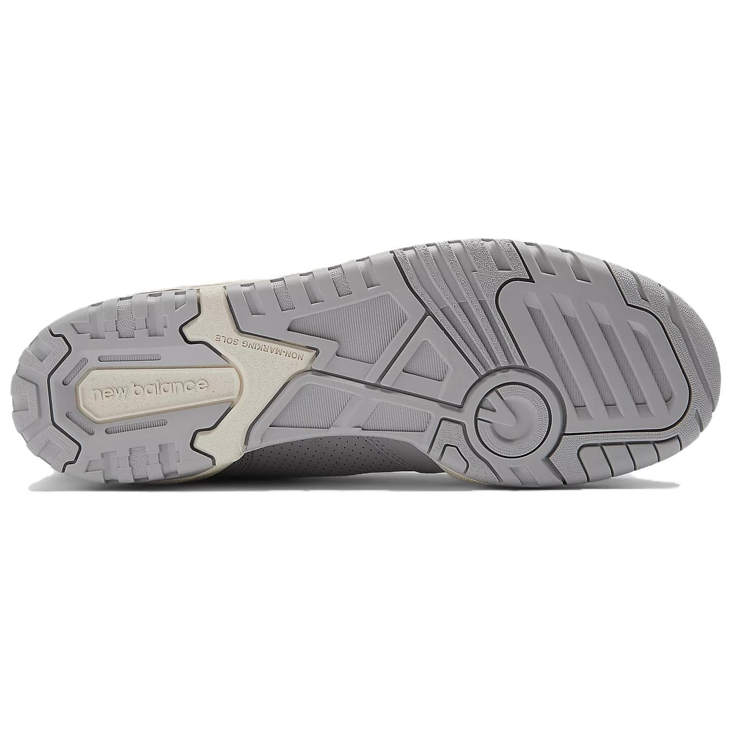 Кроссовки New Balance NB 550 Устойчивая к истиранию Низкая Скейтборд Обувь Мужская Серого цвета - изображение 6