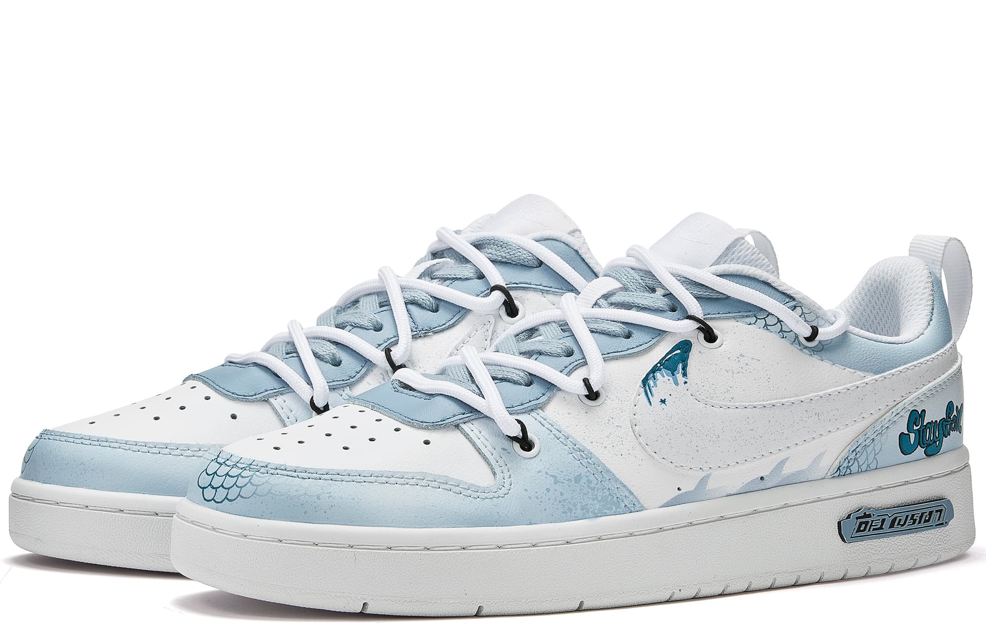 Кроссовки Nike Court Borough Low GS - изображение 5