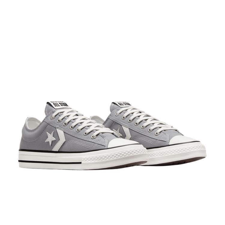 Кроссовки Converse Star Player 76 Устойчивая к истиранию Низкая Обувь для Скейтбординга Унисекс Серого цвета - изображение 3