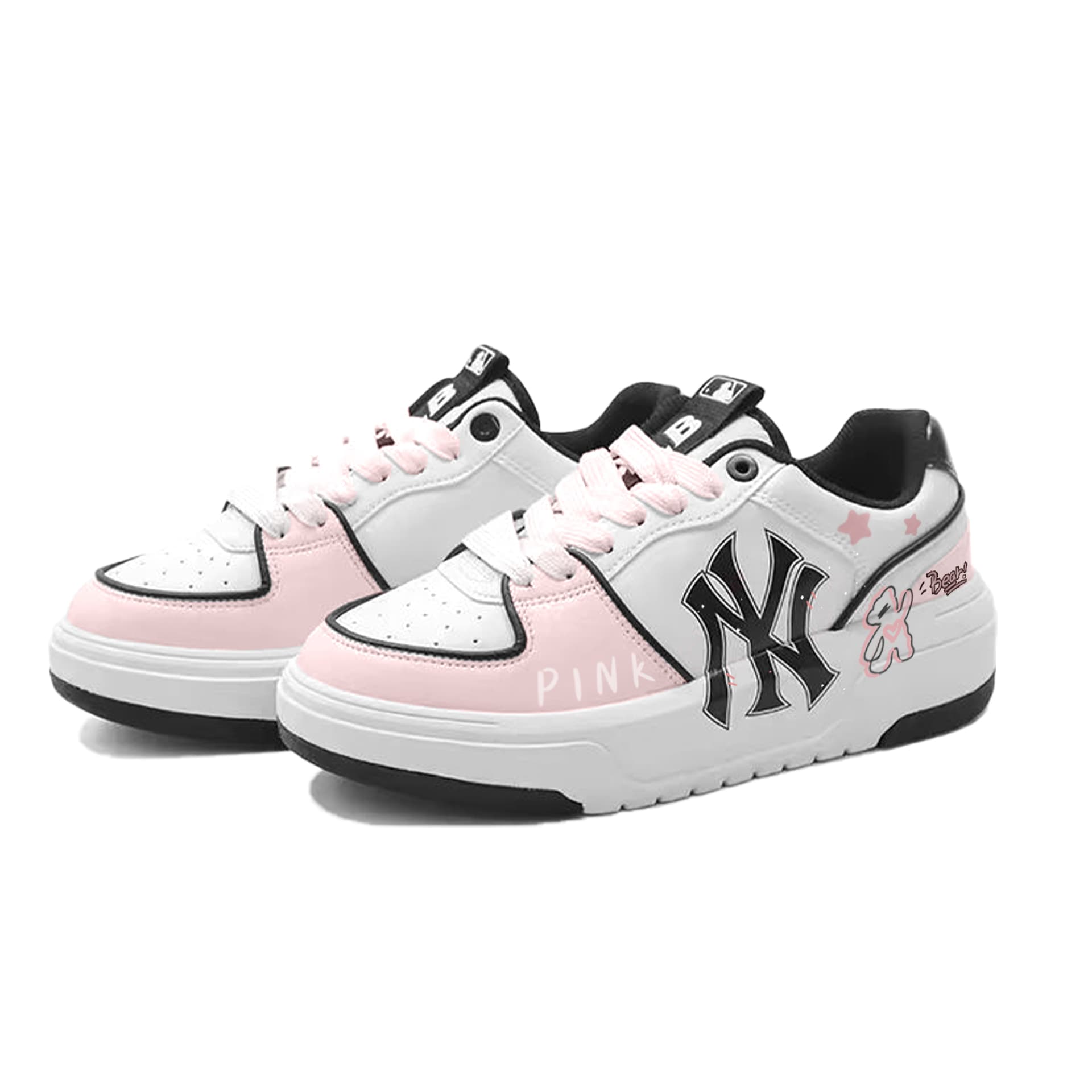 Кроссовки MLB Chunky Liner Pink Bear - изображение 3