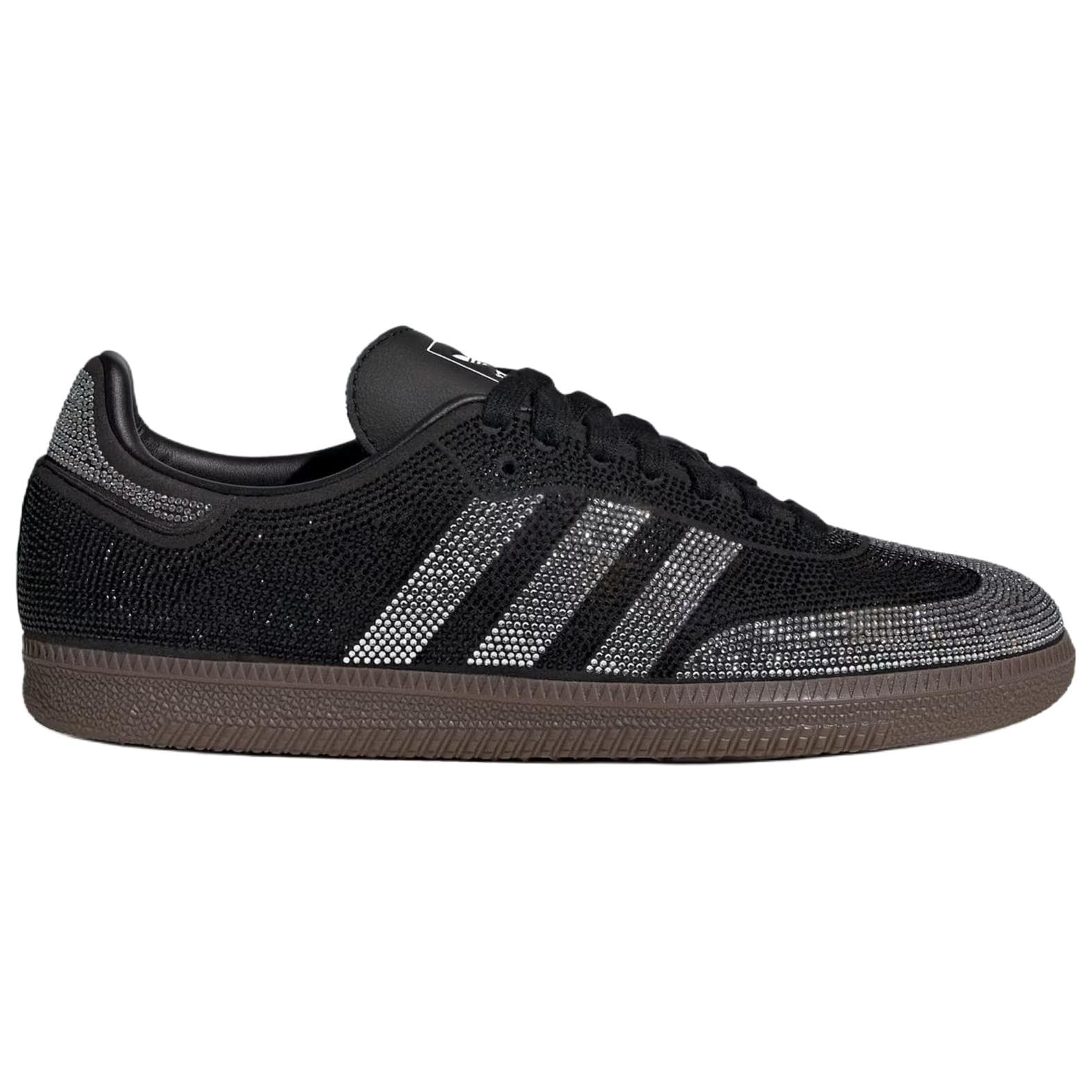 Кроссовки Adidas Originals Samba OG Кеды немецкой армии (GAT) Женские Черно-серебро - изображение 2
