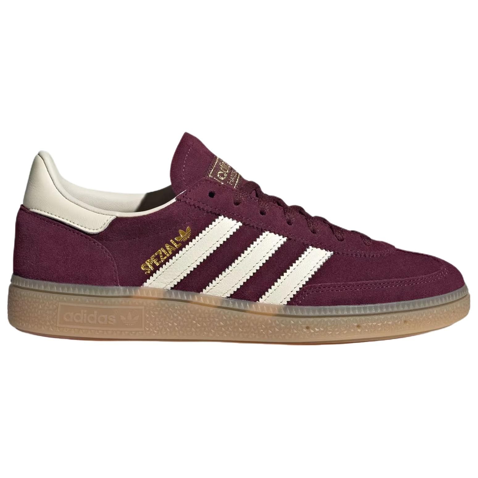 Кроссовки Adidas Originals HANDBALL SPEZIAL Кожа Замша Низкие Кеды Скейтборд Обувь Женские Коричневые - изображение 2