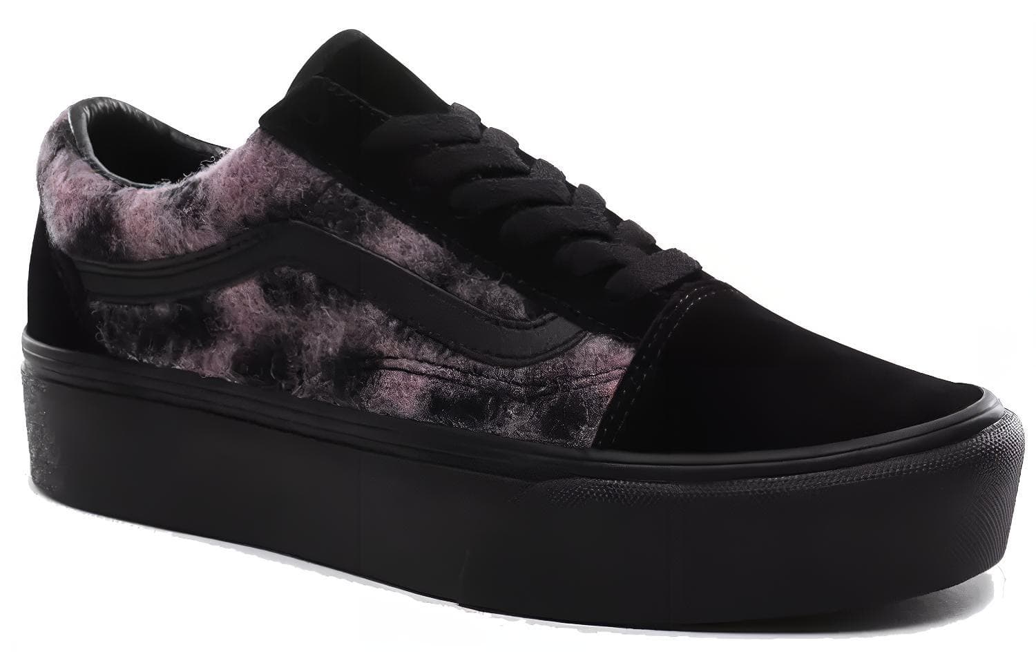 Кроссовки Vans Old Skool Mix Leopard Platform PU - изображение 3