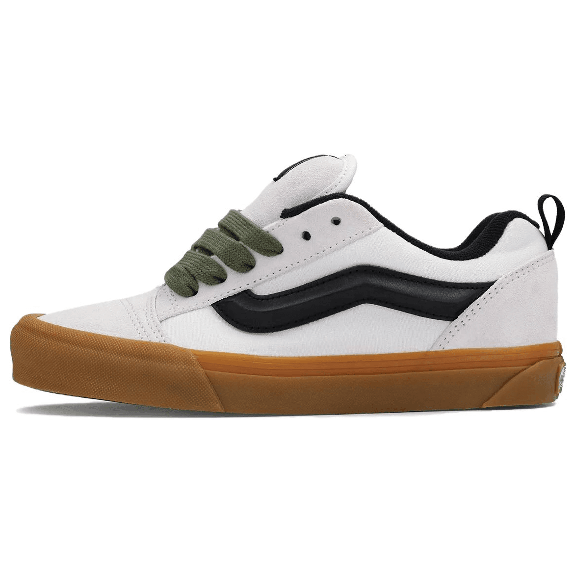 Кроссовки Vans Knu Skool Поддержка Low Топ Скейтборд Обувь Унисекс Белый - изображение 1