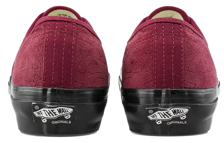 Кроссовки Vans Authentic LX Burgundy - изображение 5