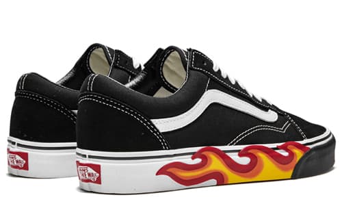 Кроссовки Vans Old Skool Flame Cut Out Black - изображение 4