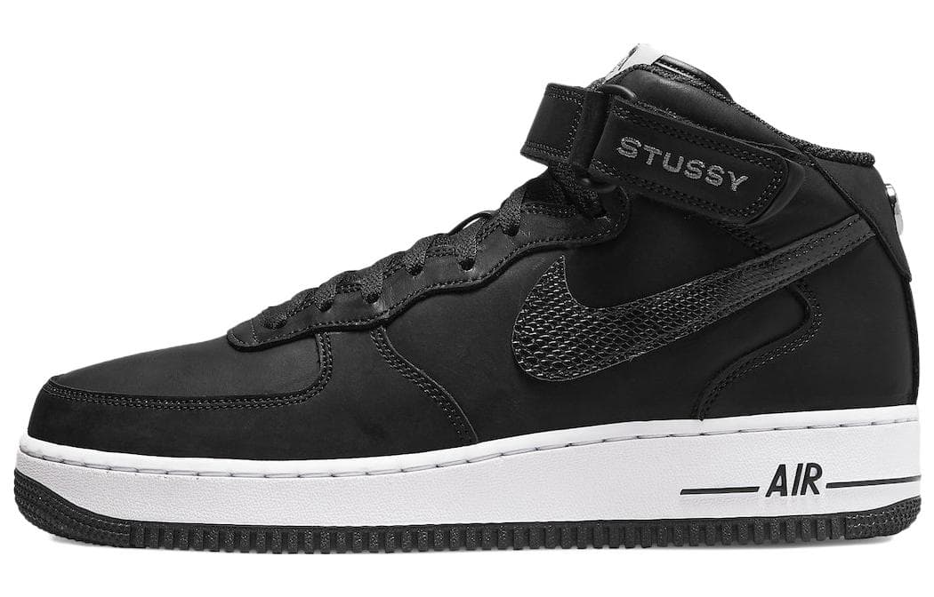 Кроссовки Stussy x Nike Air Force 1 '07 Mid SP Black