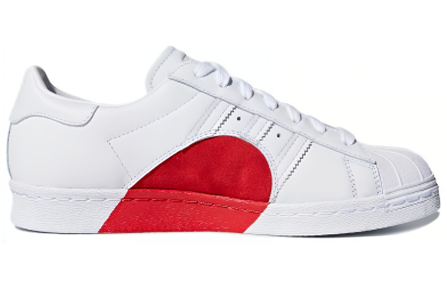 Кроссовки adidas Superstar 80s Valentine's Day White Red - изображение 2