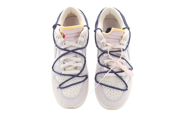 Кроссовки OFF-WHITE x Nike Dunk Low "The 50 NO.18" - изображение 4